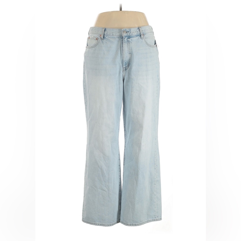 Pistola Hendrix Jeans High Rise Baggy Size 32 Light Wash